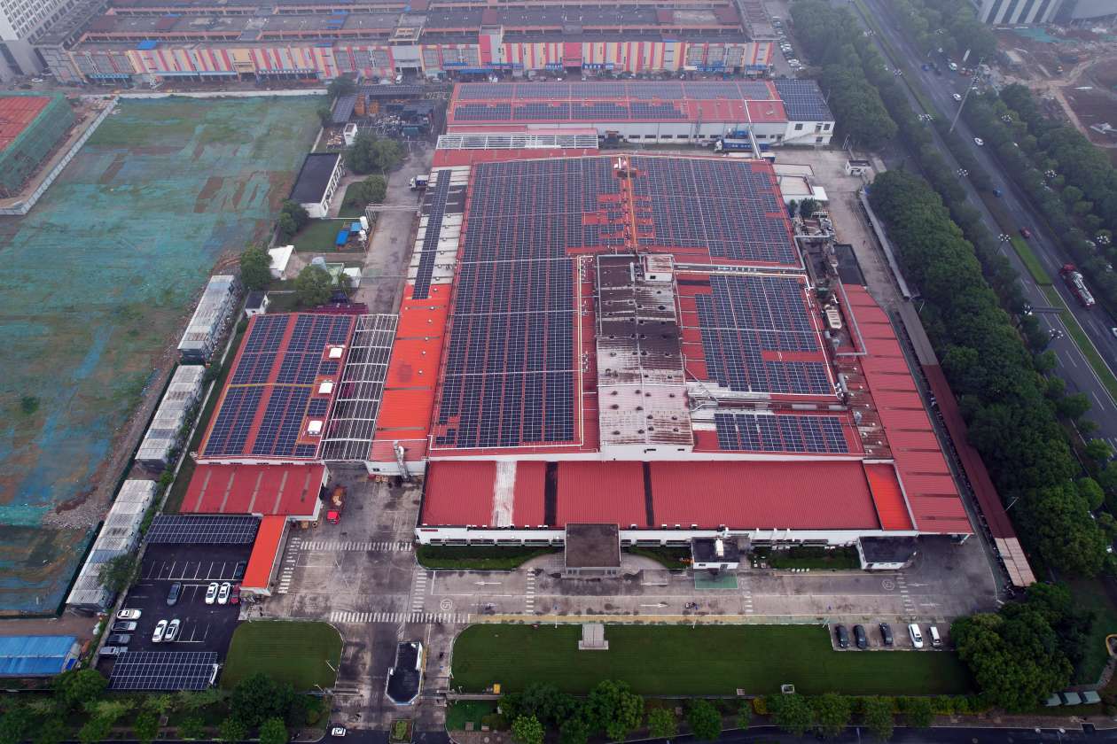 江蘇鎮江凱邇必10.879MW分布式光伏電站